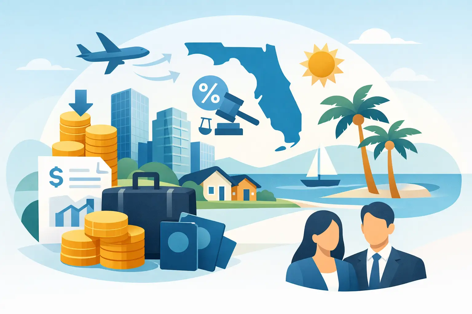 Qué impuestos pagan inversores extranjeros en Florida