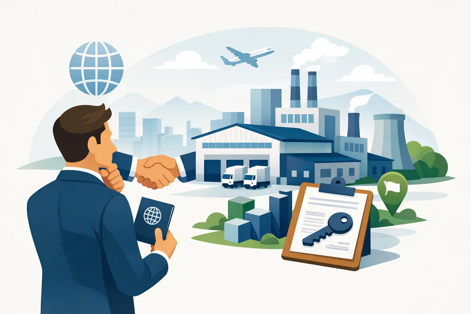 ¿Un extranjero puede comprar propiedad industrial?