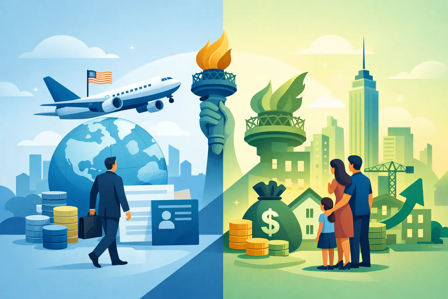 Visa E-2 versus visa EB-5: ¿cuál le conviene?