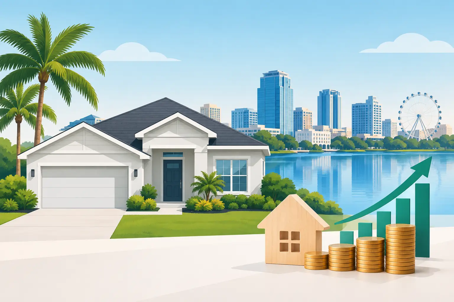 Casas en Orlando para invertir con estrategia