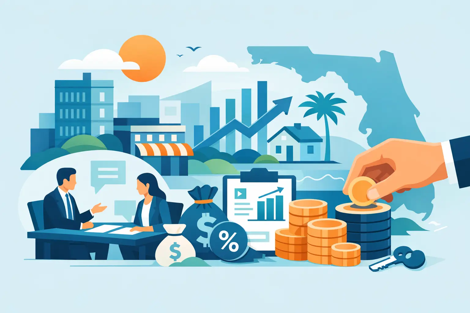 Cómo financiar inversión comercial en Florida