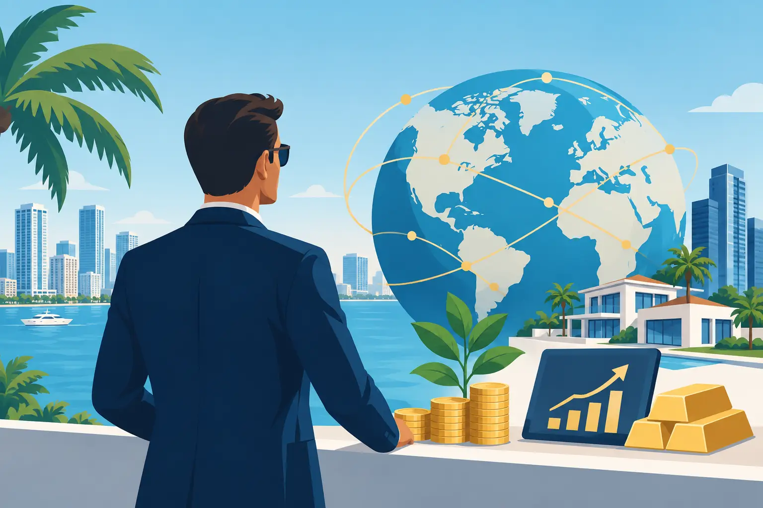 Diversificar patrimonio internacional desde Florida