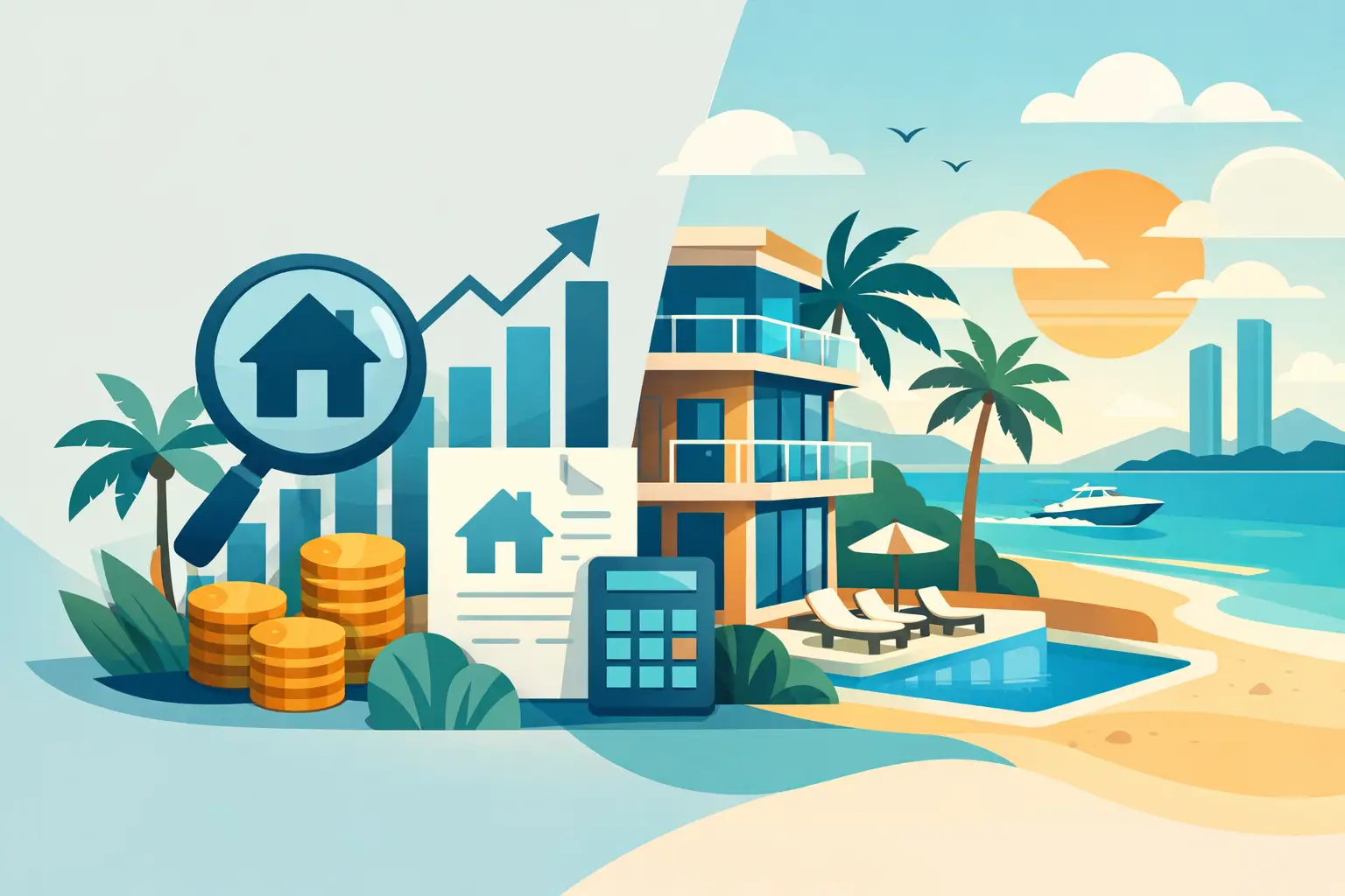Propiedad vacacional Miami con criterio inversor