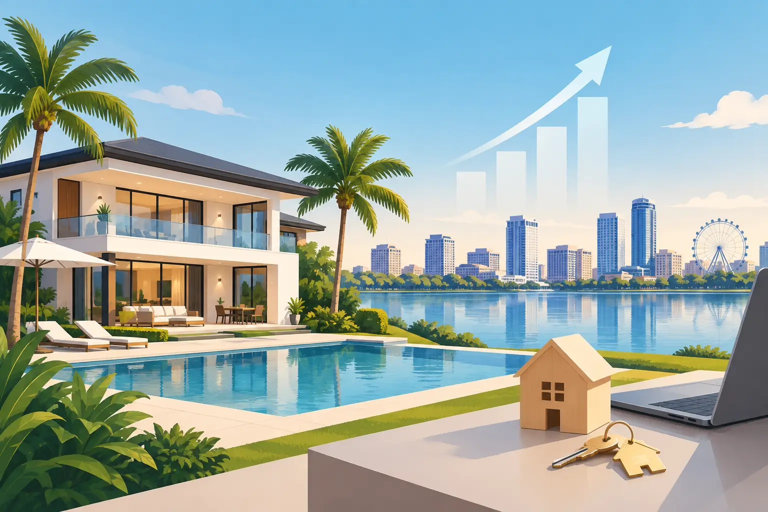Casas de lujo en Orlando para invertir mejor