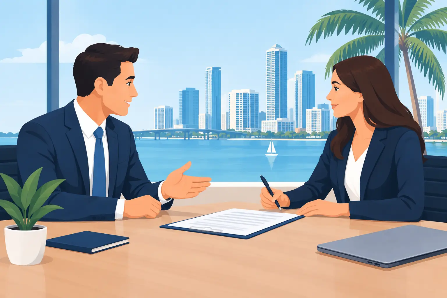 Cómo negociar un contrato comercial en Florida